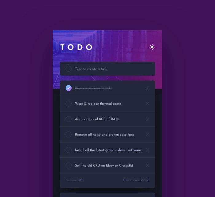 Todo-Website