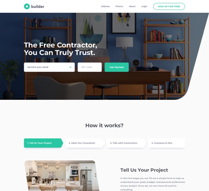 Builder-Website